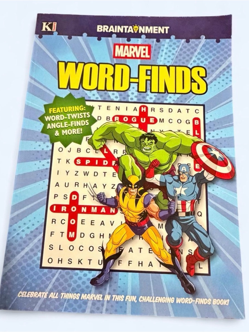 New Marvel Word-Finds Puzzle Book